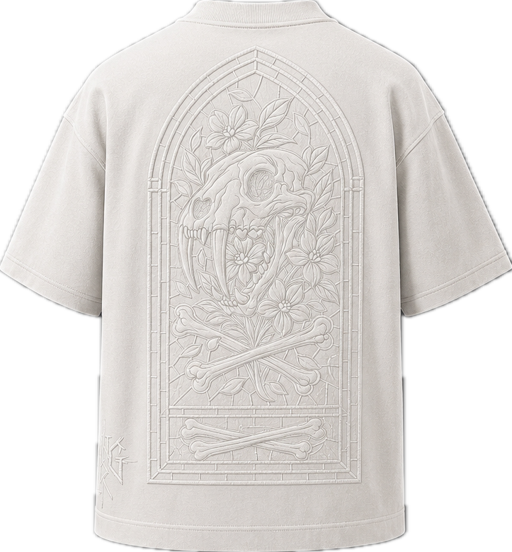 ELEGANT SINNER STAINED GLASS DNGR TEE