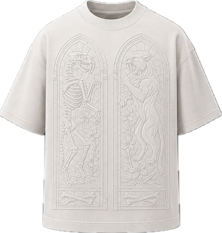 ELEGANT SINNER STAINED GLASS DNGR TEE