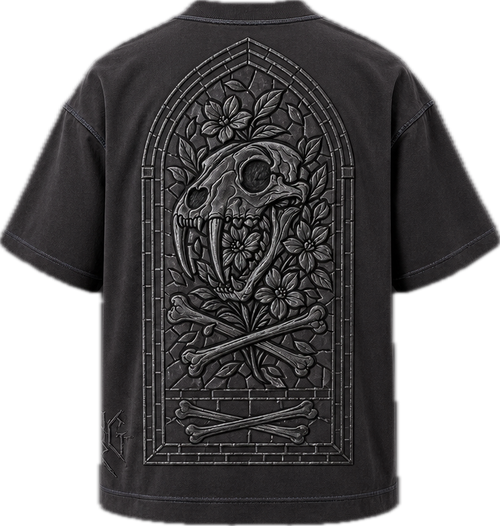 DARK SAINT STAIN GLASS DNGR TEE